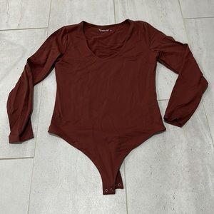 Abercrombie and Fitch bodysuit - size L Burnt orange, never worn